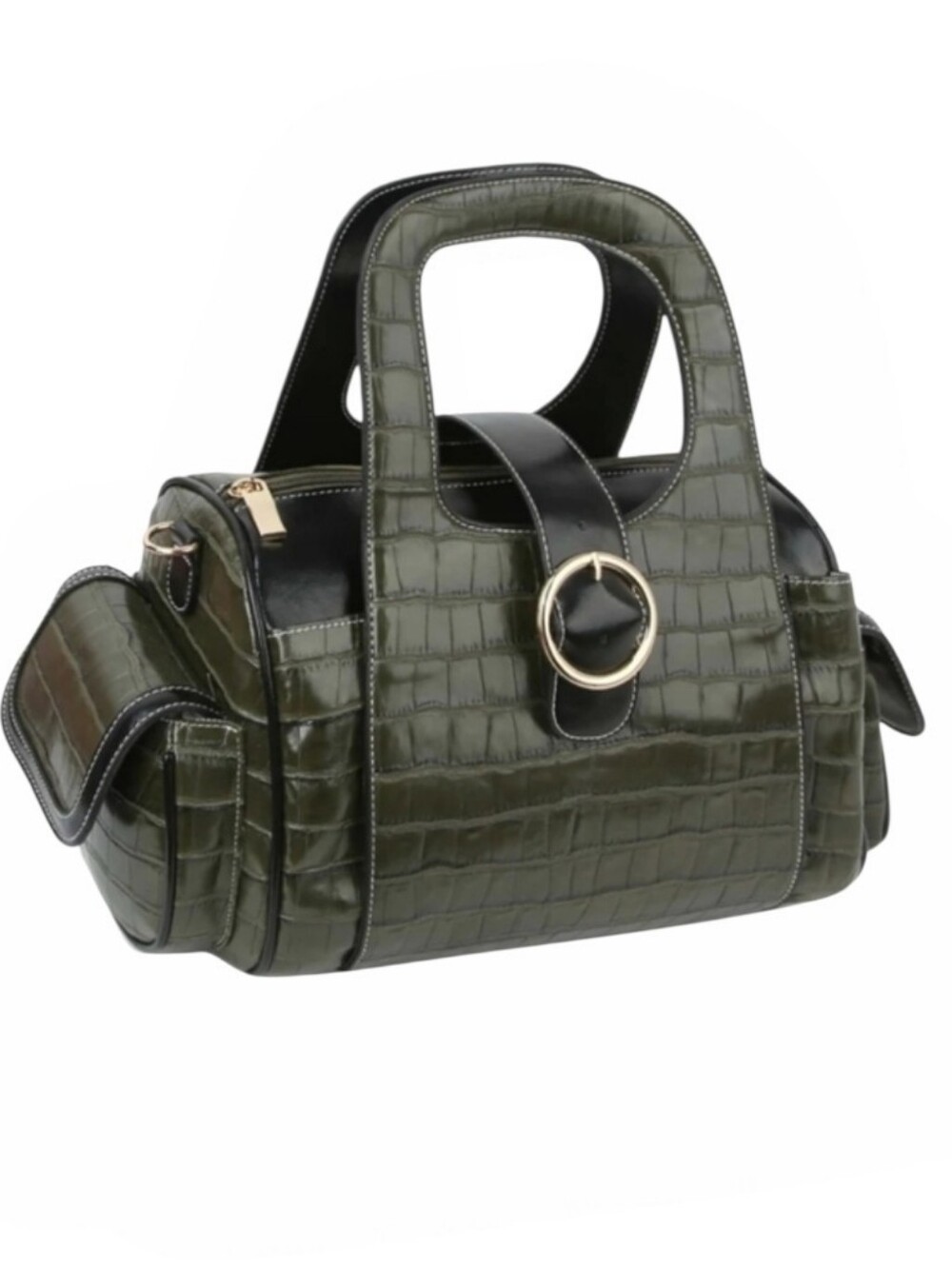Large Boston Bag - Travel Satchel/Business Bag